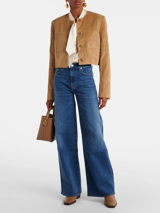 Citizens Of Humanity Denim - Citizens of Humanity Loli Wide Leg Jeans Baggy Soft Stretch Denim 23 XS/S